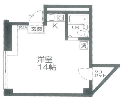 シャルレ早稲田の物件間取画像